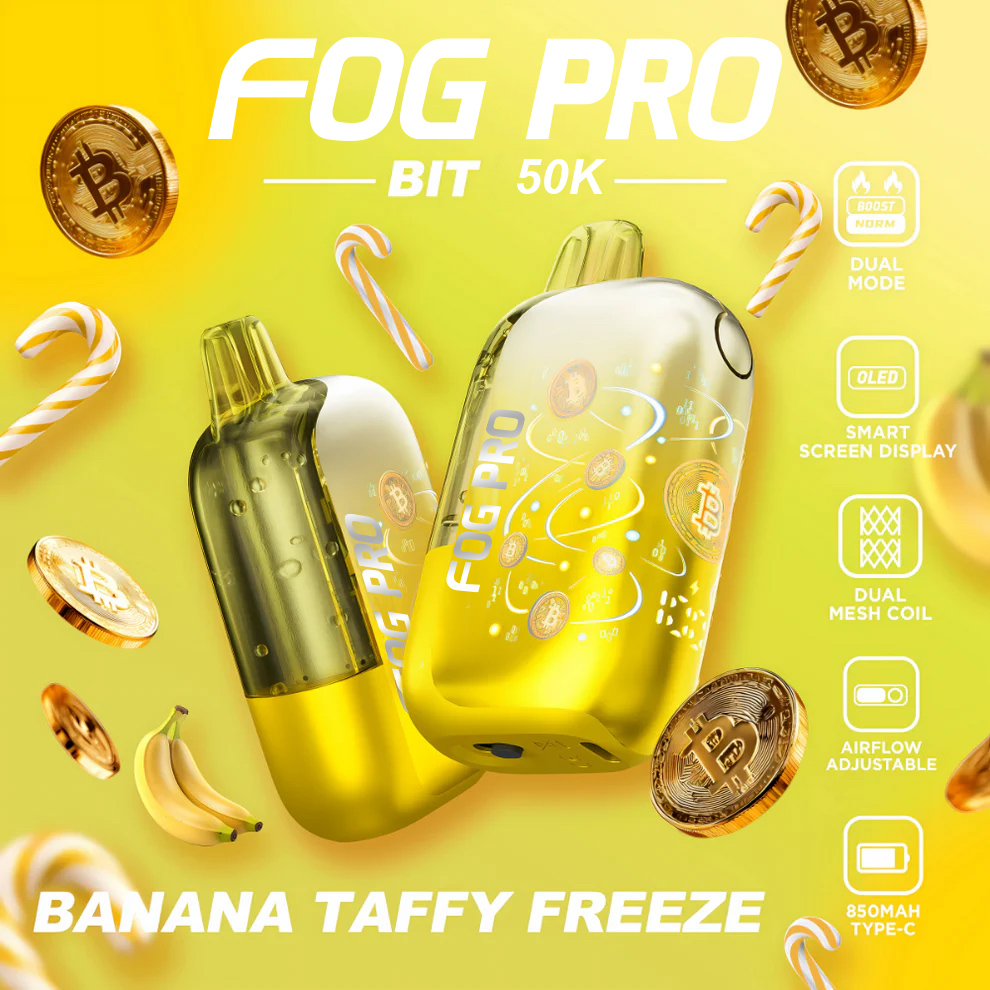 Fog pro BIT 50K – Futuristic Design, Legendary Performance, 35,000 Puff Power