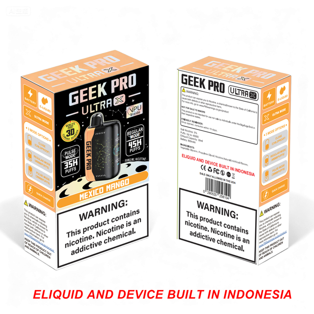 Geek Por Ultra X 45K Nicotine Vape INTRODUCTION