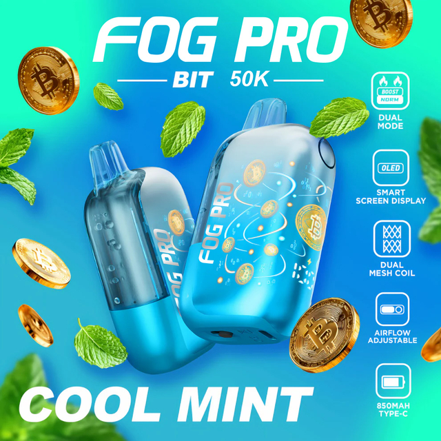 Fog pro BIT 50K – Futuristic Design, Legendary Performance, 35,000 Puff Power