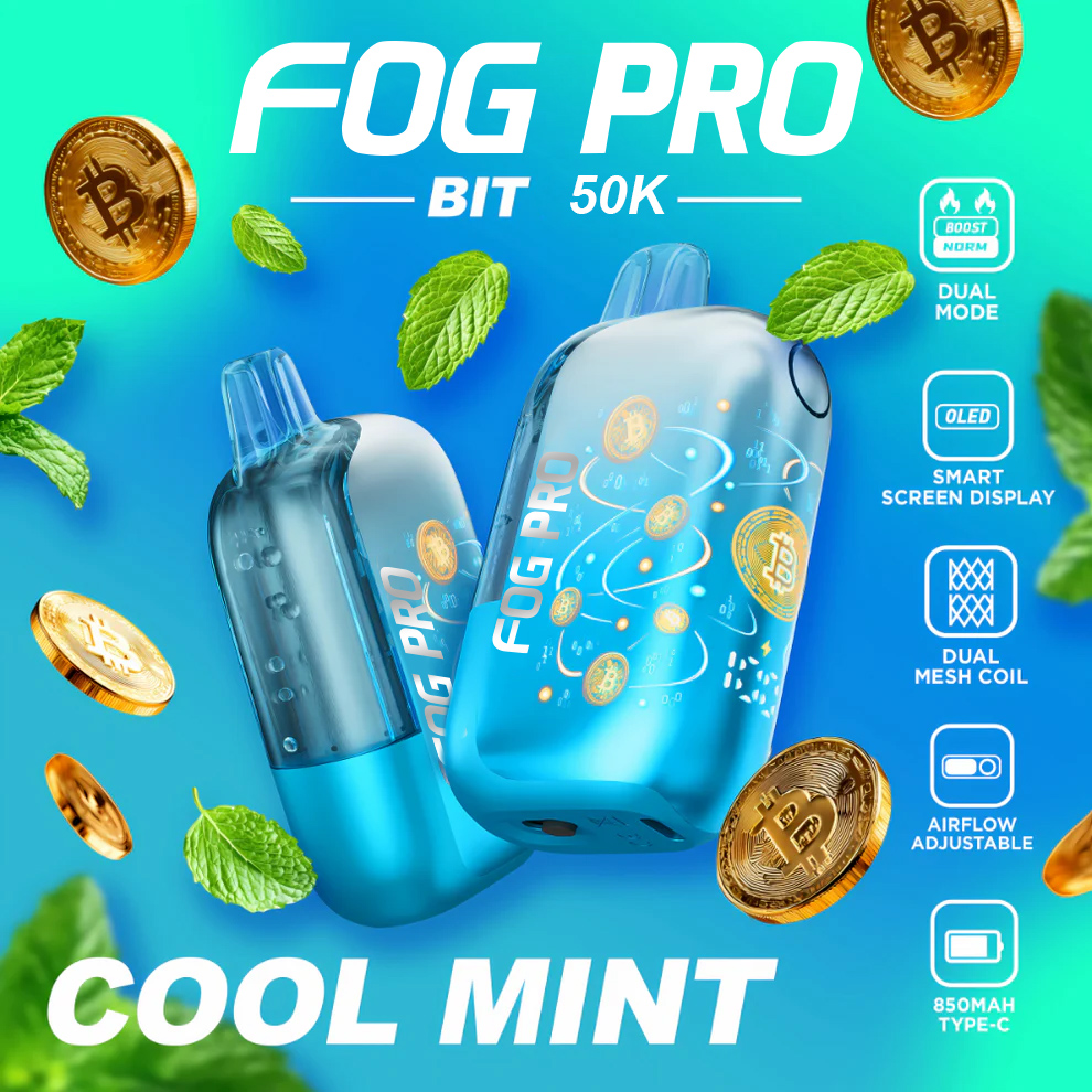 Fog pro BIT 50K – Futuristic Design, Legendary Performance, 35,000 Puff Power