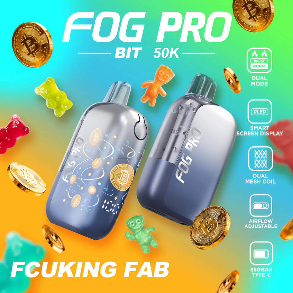 Fog pro BIT 50K – Futuristic Design, Legendary Performance, 35,000 Puff Power