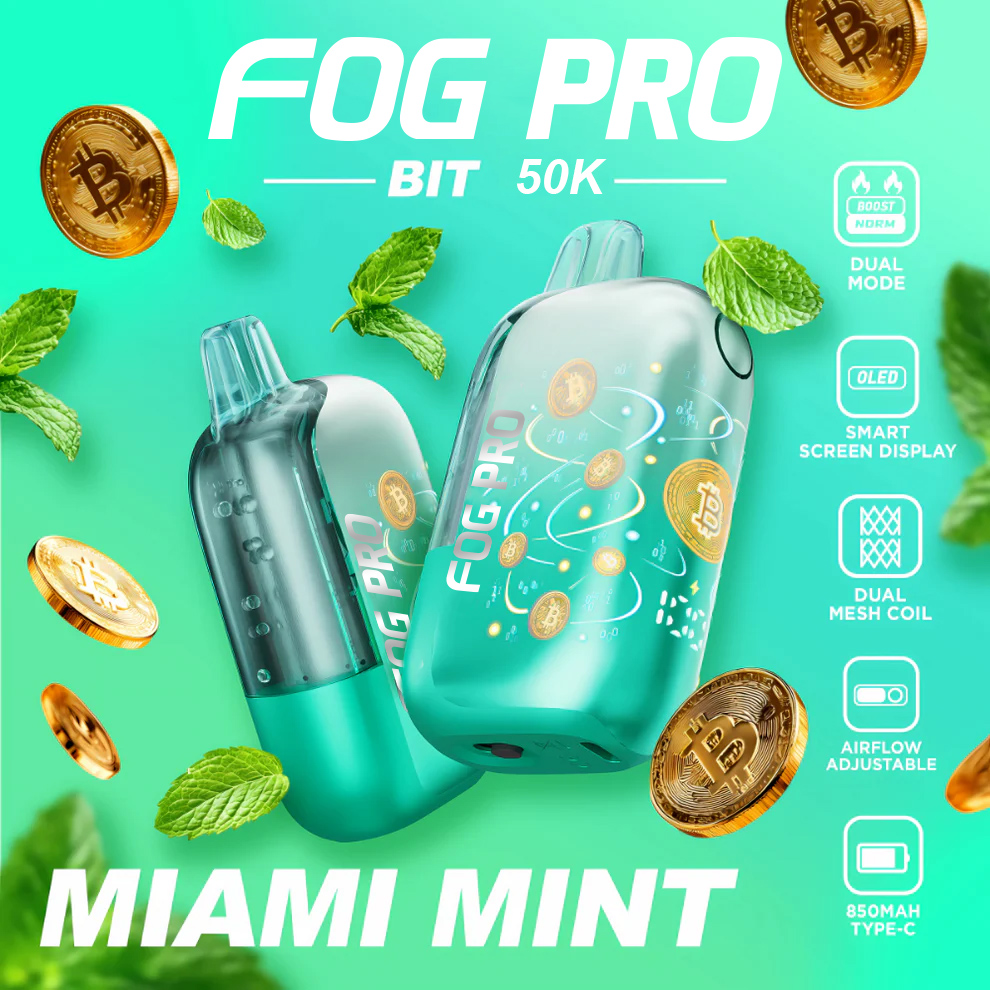 Fog pro BIT 50K – Futuristic Design, Legendary Performance, 35,000 Puff Power