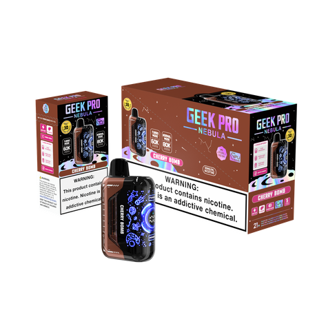 Geek PRO Nebula Dual Mode Clear Tank Vape with 1500mAh Battery