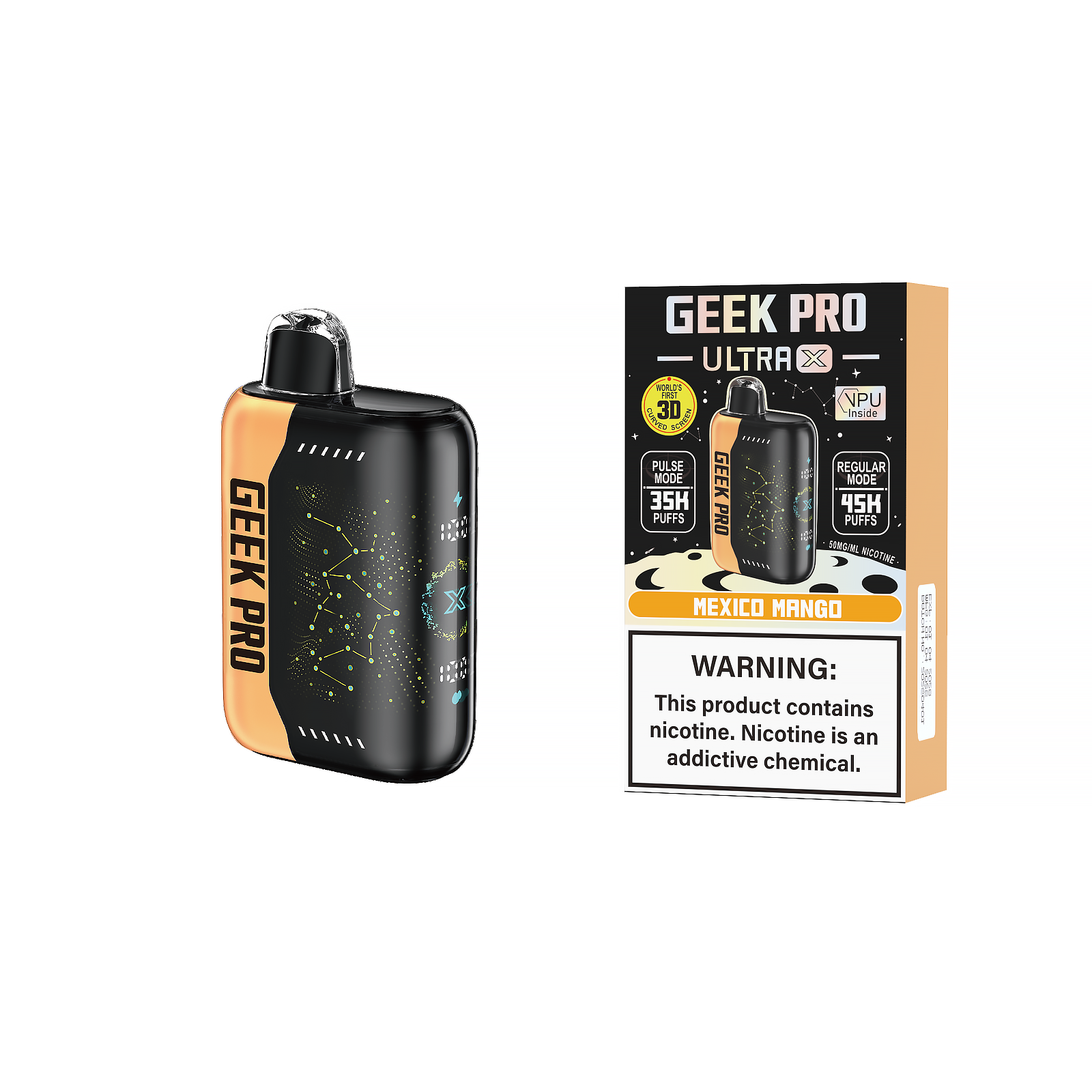 Geek Pro Ultra X 45K Puffs Disposable - 30mL