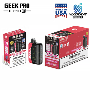 Geek PRO Ultra II Nixodine Vape Pen 60000 Puffs Original Built in USA