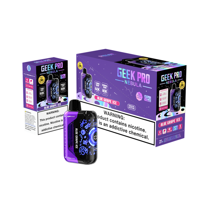 Geek PRO Nebula Dual Mode Clear Tank Vape з акумулятором 1500 мАг