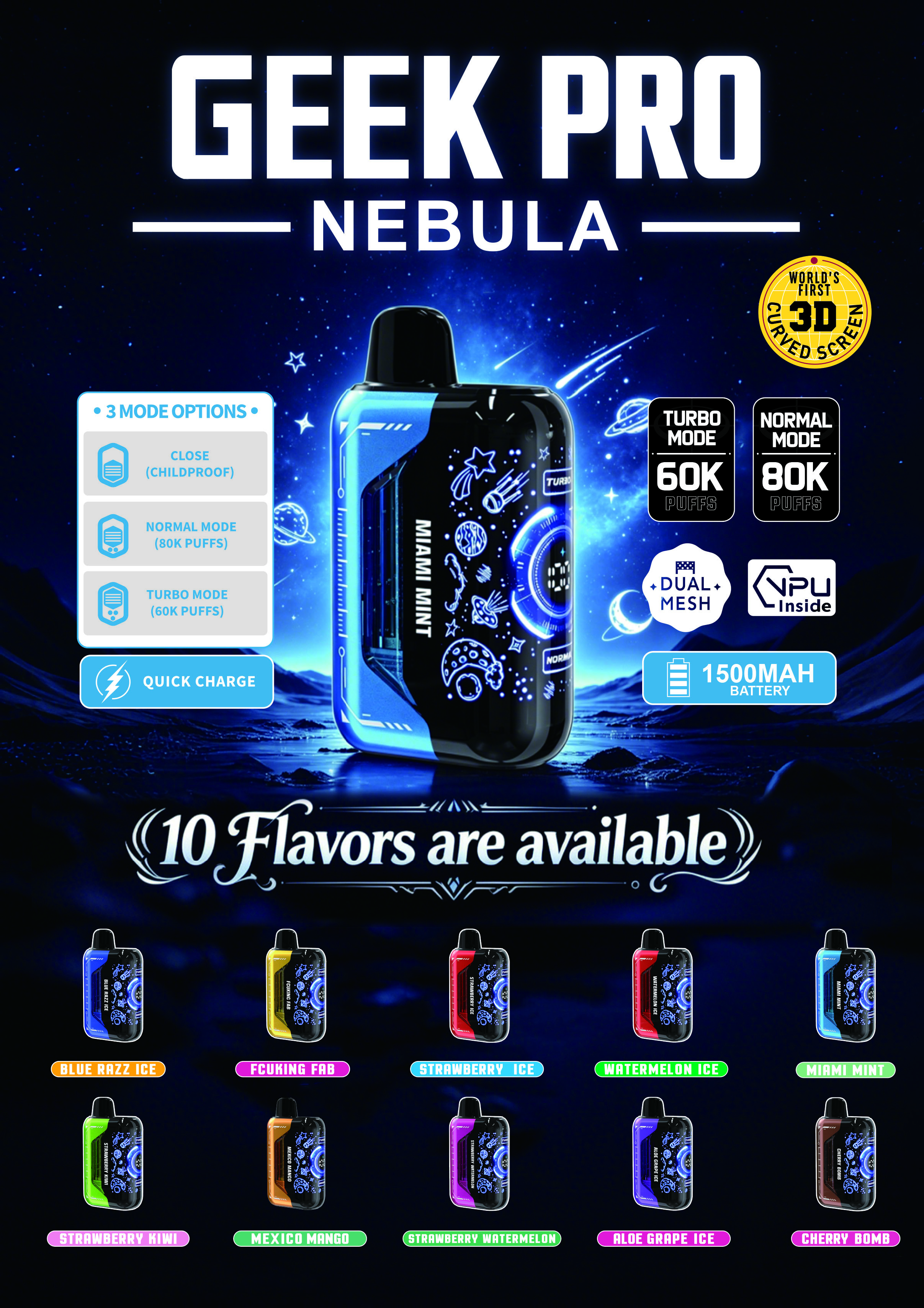 geek pro nebula 80K 2